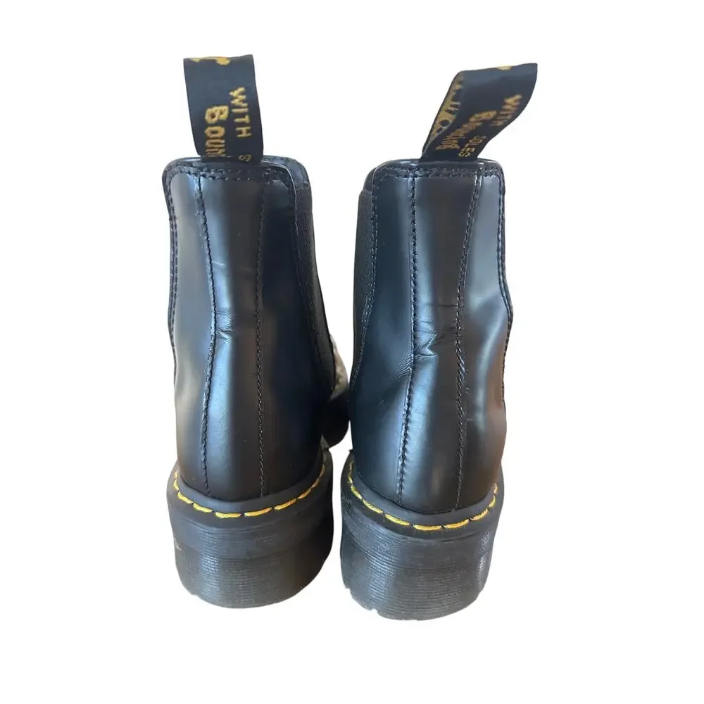 Dr. Martens 2976 Quad Chelsea boots Platform leather boots